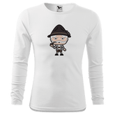 Da Oid Sinzer Grundfiguren Longsleeve Fitted Herren Weiss Hoehensteig Front